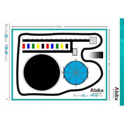 Mata Abilix edukacyjna 1,5m x 2m